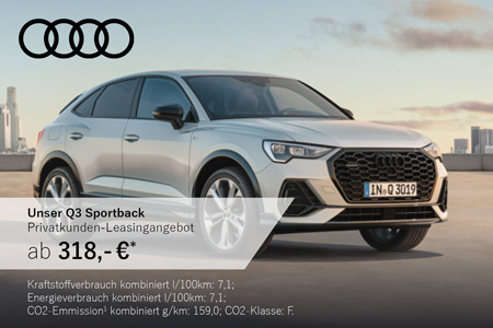 Audi Q3 Sportback Privatleasing