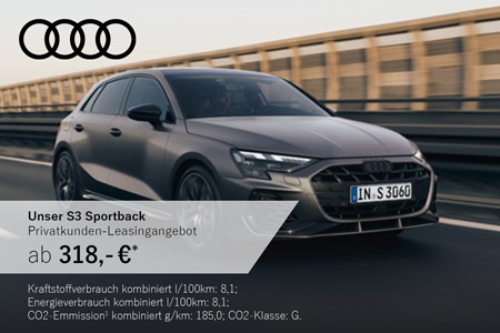 Audi S3 Sportback Privatleasing