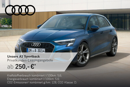 Audi A3 Sportback Privatleasing