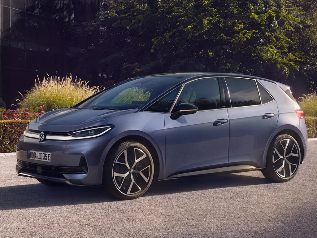 Volkswagen ID.3 Neo blaues Fahrzeug