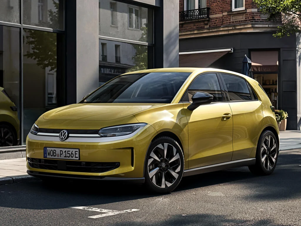 Volkswagen ID.Polo gelbes Fahrzeug