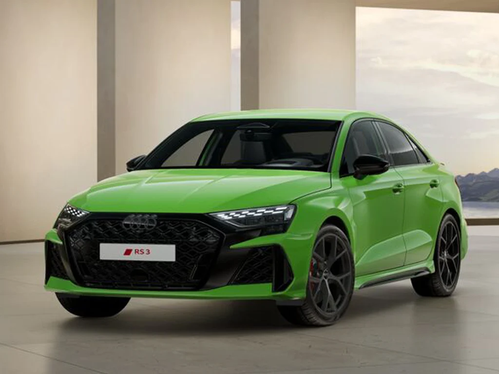 Audi RS3 Angebot Autohaus Vatterott grünes Fahrzeug
