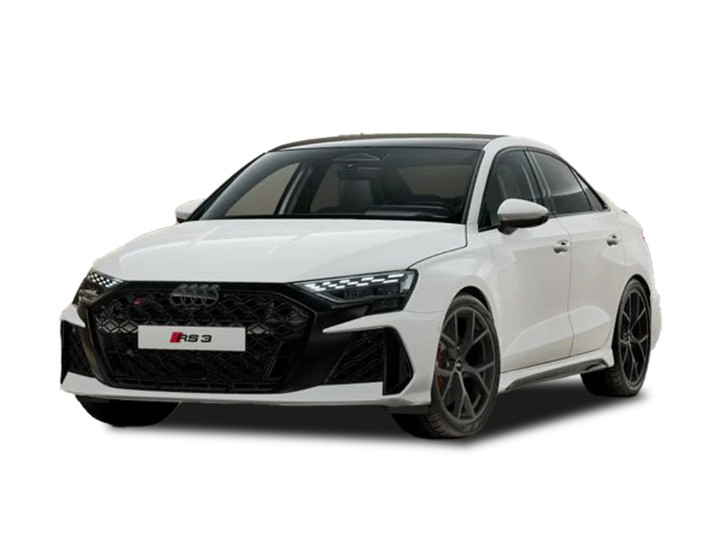 RS 3 Audi weiss freisteller